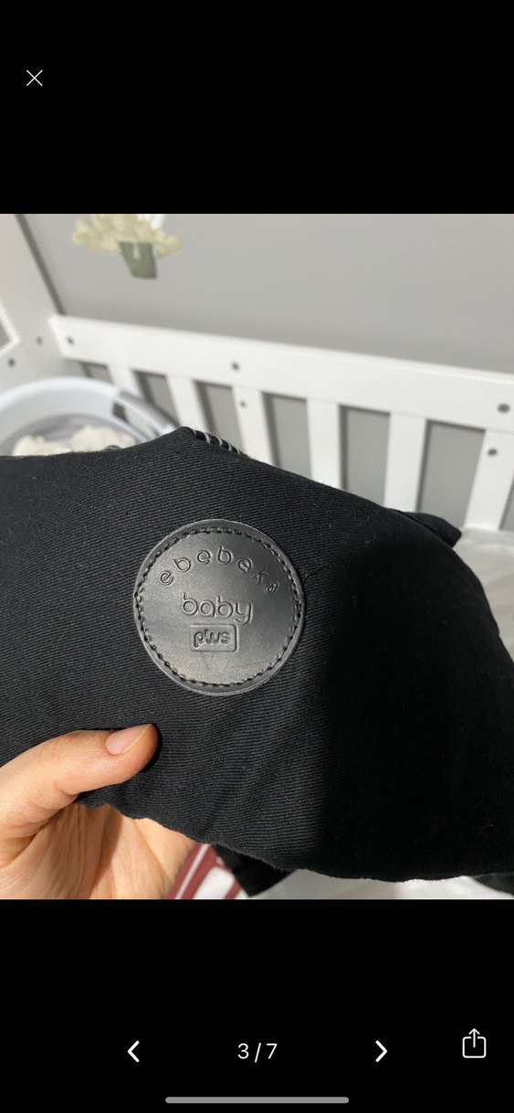 Siyah Bebek Taşıyıcı Kanguru - Görsel 3