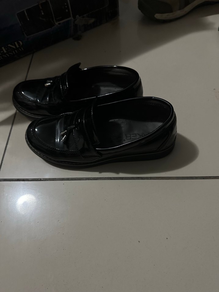 Kemer Detaylı Siyah Erkek Çocuk Loafer - Görsel 2