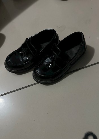 Kemerli Siyah Erkek Çocuk Özel Ayakkabı - Görsel 2