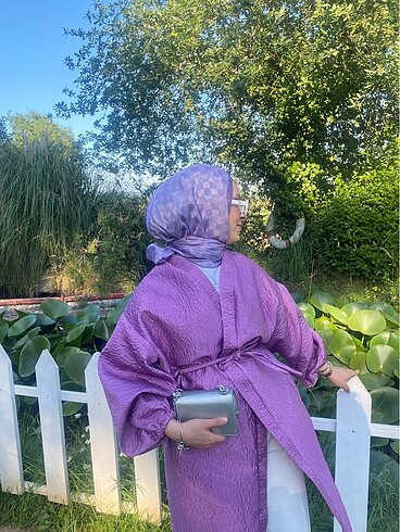 Lila kimono
