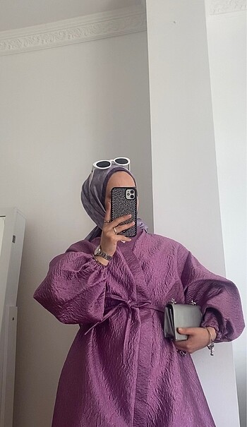 m Beden mor Renk Lila kimono