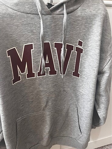 m Beden gri Renk Mavi sweath