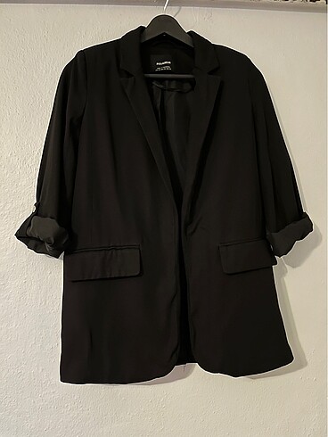 PULL&BEAR SİYAH CEKET