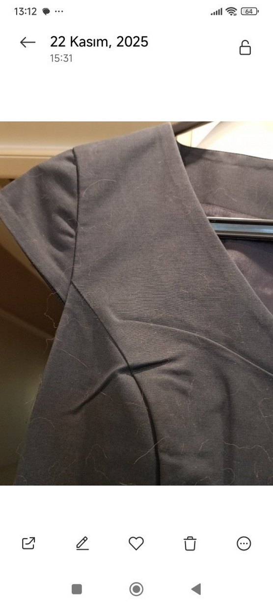 Network lacivert elbise - Görsel 3