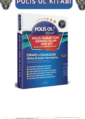 Polis Ol! Polis Olmak İçin Her Şey Kitabı