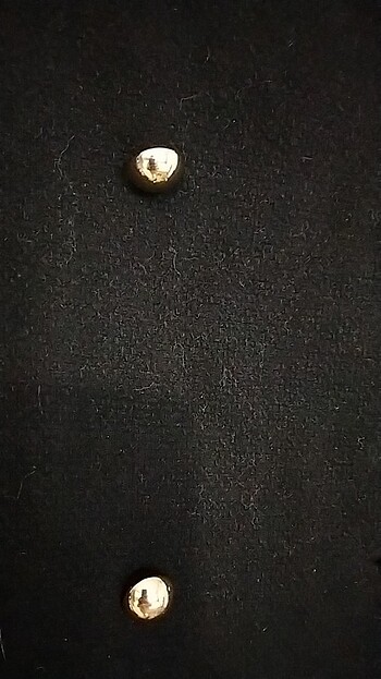 xl Beden Manga marka siyah kaşe kaban