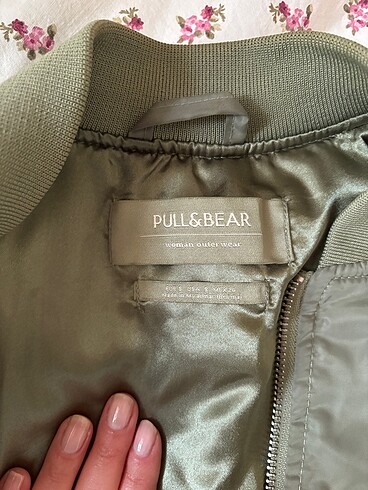 36 Beden Pull and bear haki bomber ceket