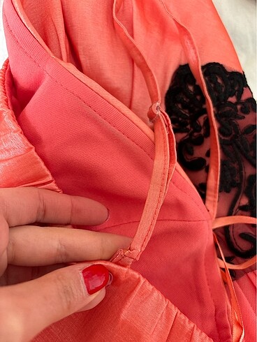 Nar çiçeği abiye - Görsel 9