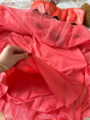 Nar çiçeği abiye - Görsel 14