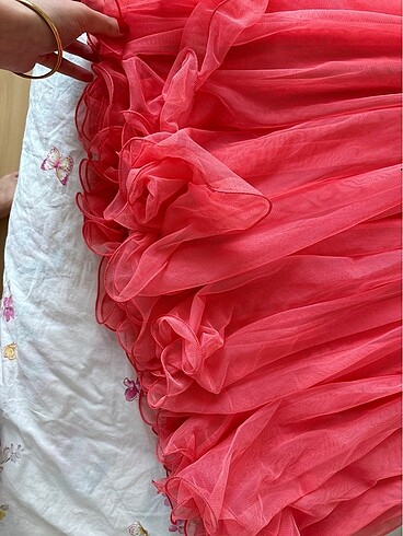 Nar çiçeği abiye - Görsel 13