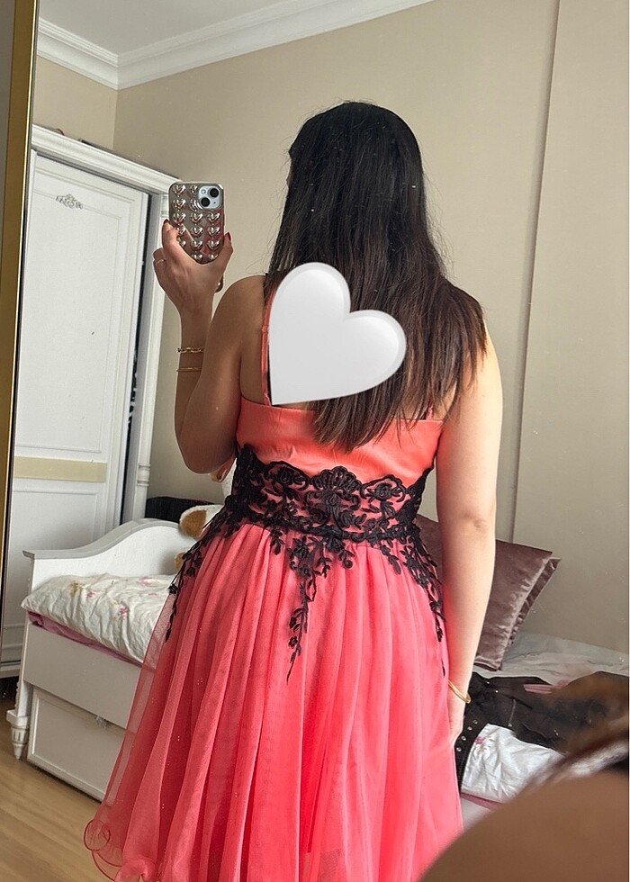 Nar çiçeği abiye - Görsel 5