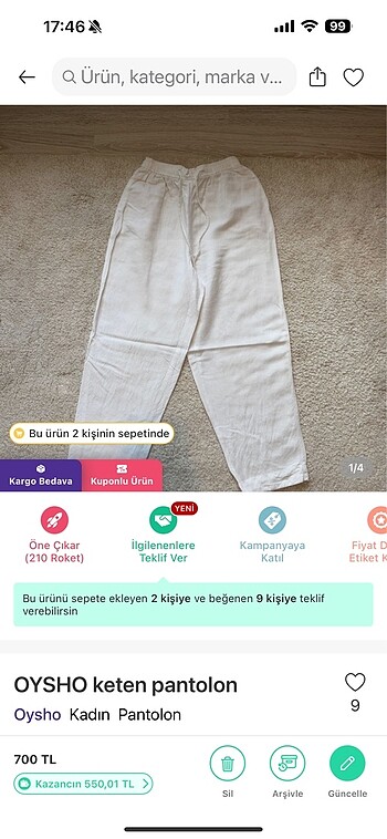 OYSHO pantolon