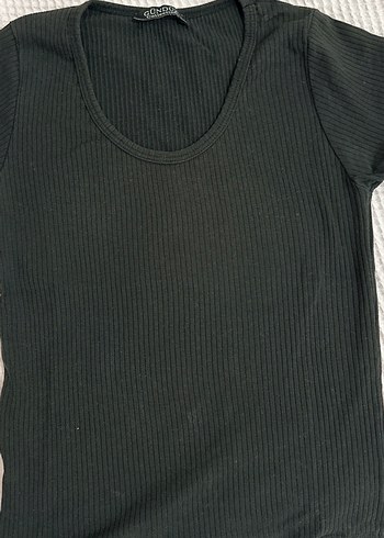 Siyah Kısa Kollu Tişört - Görsel 3