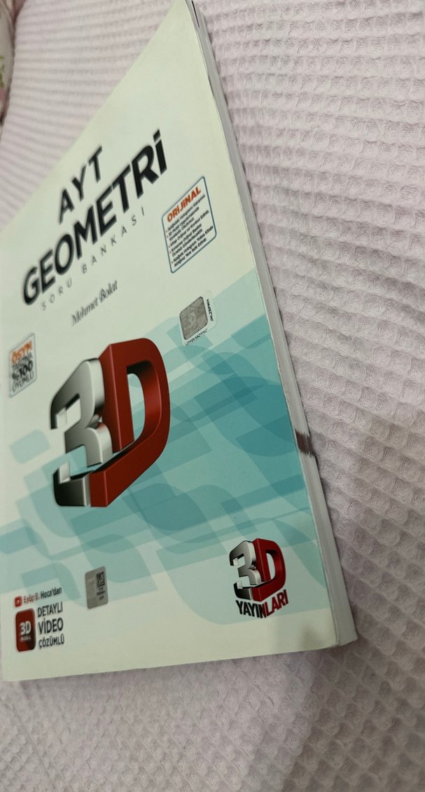 AYT Geometri Soru Bankası 3D Yayınları video çözümlü - Görsel 3