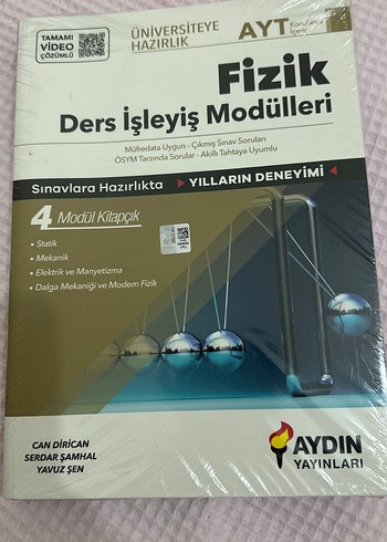 AYDIN Fizik Ders İşleyiş Modülleri AYT Hazırlık Kitabı - Görsel 4