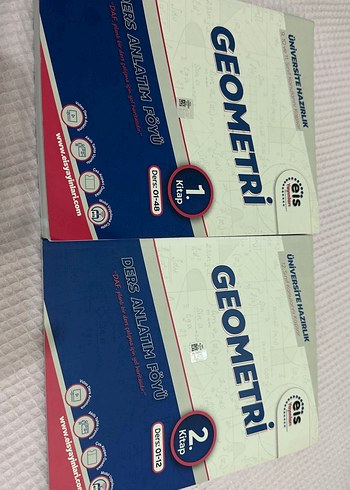 Eis Üniversite Hazırlık Geometri Ders Anlatım Kitapları 1-2 - Görsel 2