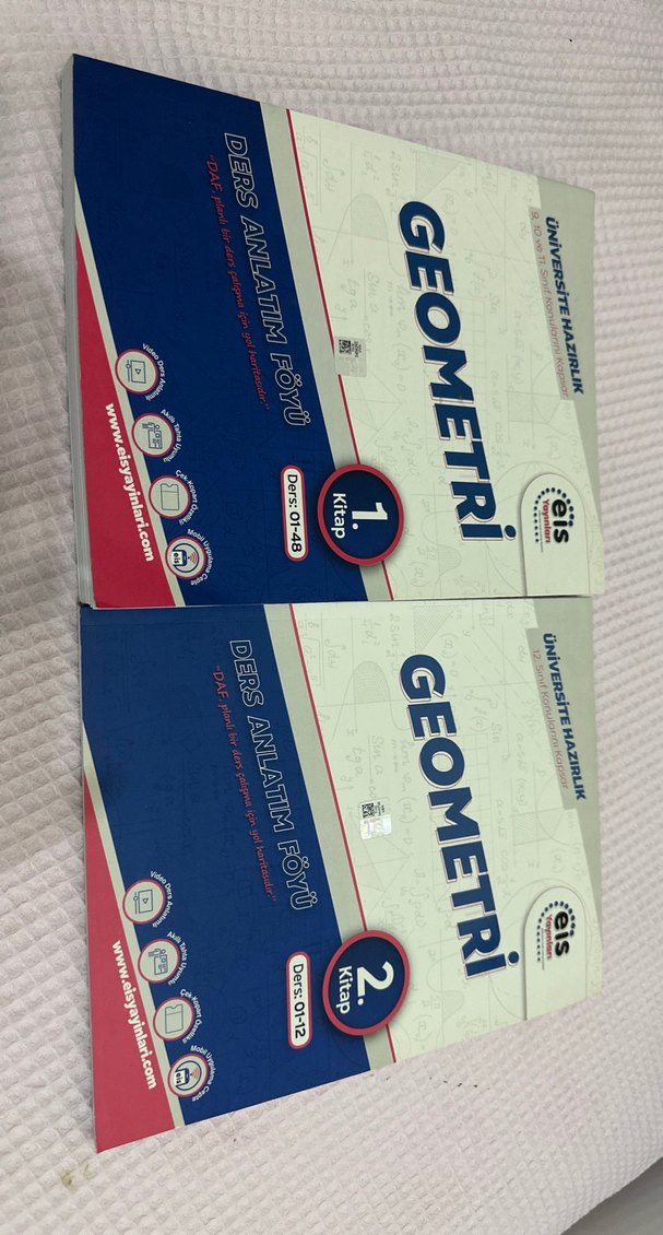 Eis Üniversite Hazırlık Geometri Ders Anlatım Kitapları 1-2 - Görsel 2