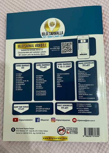 Bilgi sarmal AYT Fizik Soru Bankası - 2. Oturum video çözümlü - Görsel 6