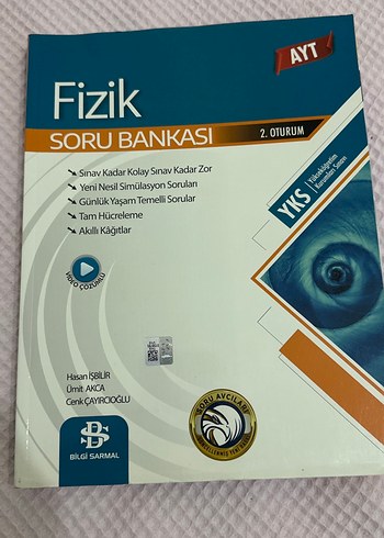 Bilgi sarmal AYT Fizik Soru Bankası - 2. Oturum video çözümlü - Görsel 5