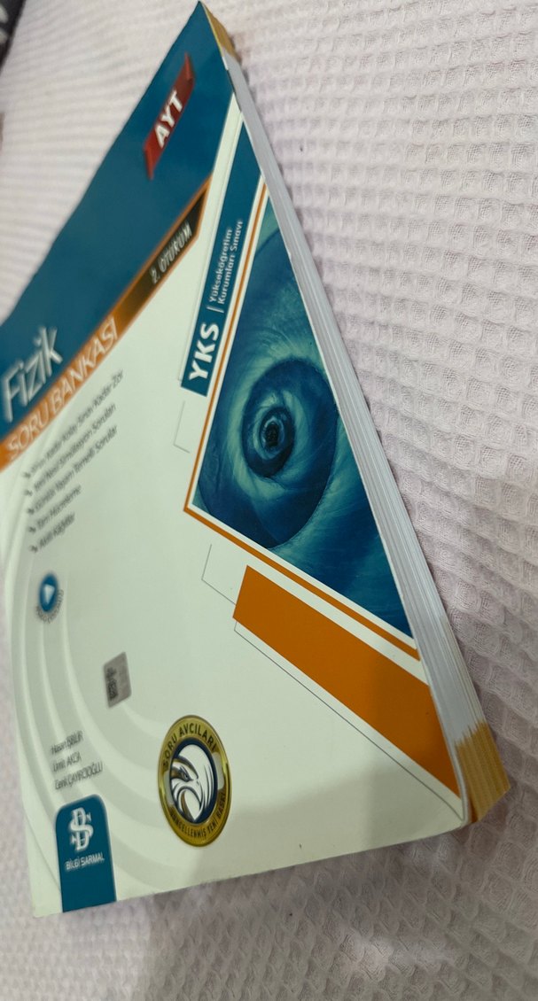 Bilgi sarmal AYT Fizik Soru Bankası - 2. Oturum video çözümlü - Görsel 3