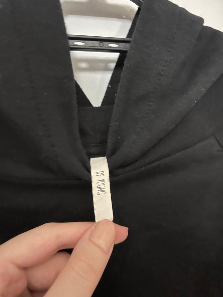 Siyah Baskılı Kadın Sweatshirt - Görsel 3