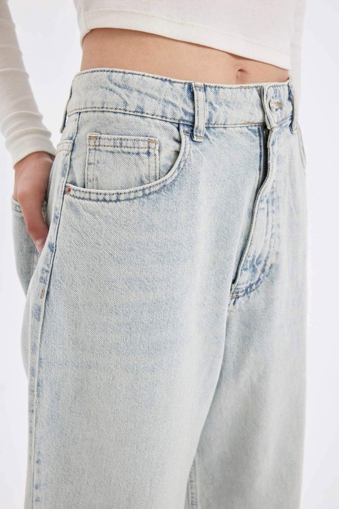 acik mavi jean - Görsel 2