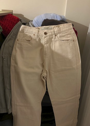 Kadin bej renk pantolon - Görsel 2