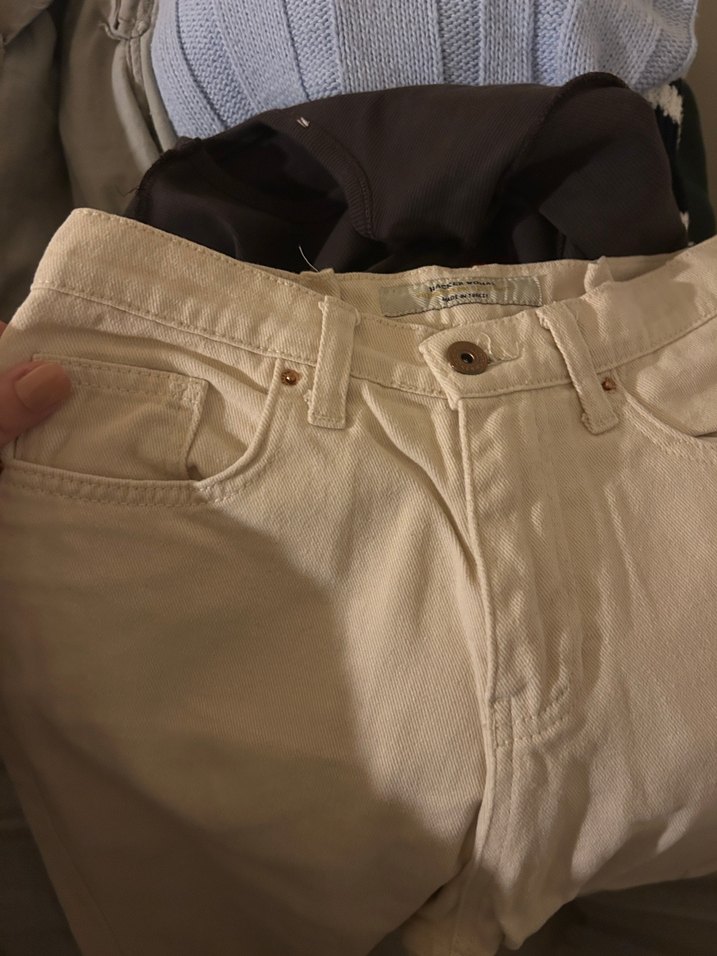 Kadin bej renk pantolon - Görsel 3