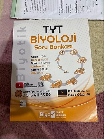 Tyt biyoleji biyotik