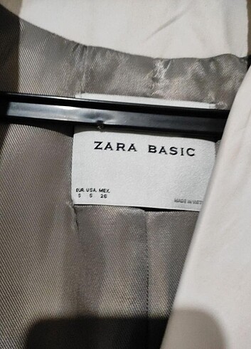 Zara Zara çok iyi güzel açık gri orijinal Zara 