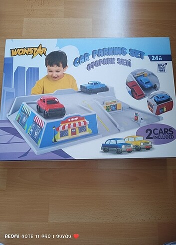 Arabalı Otopark Seti 
