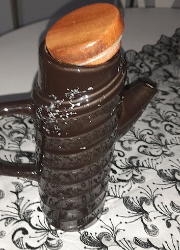 Diğer Bambu kapaklı yağdanlık
