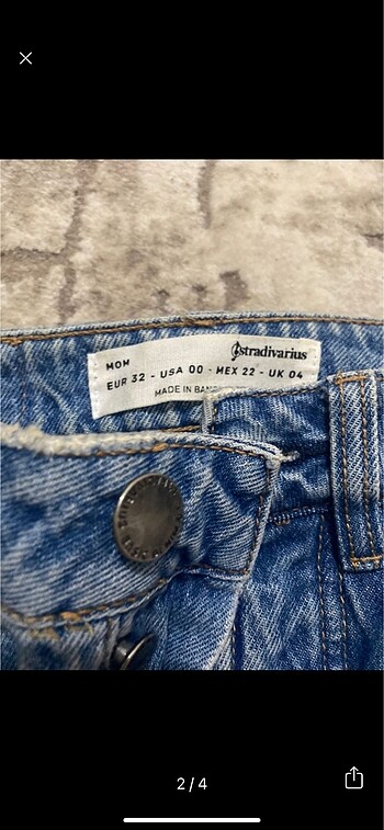 Stradivarius mom jean
