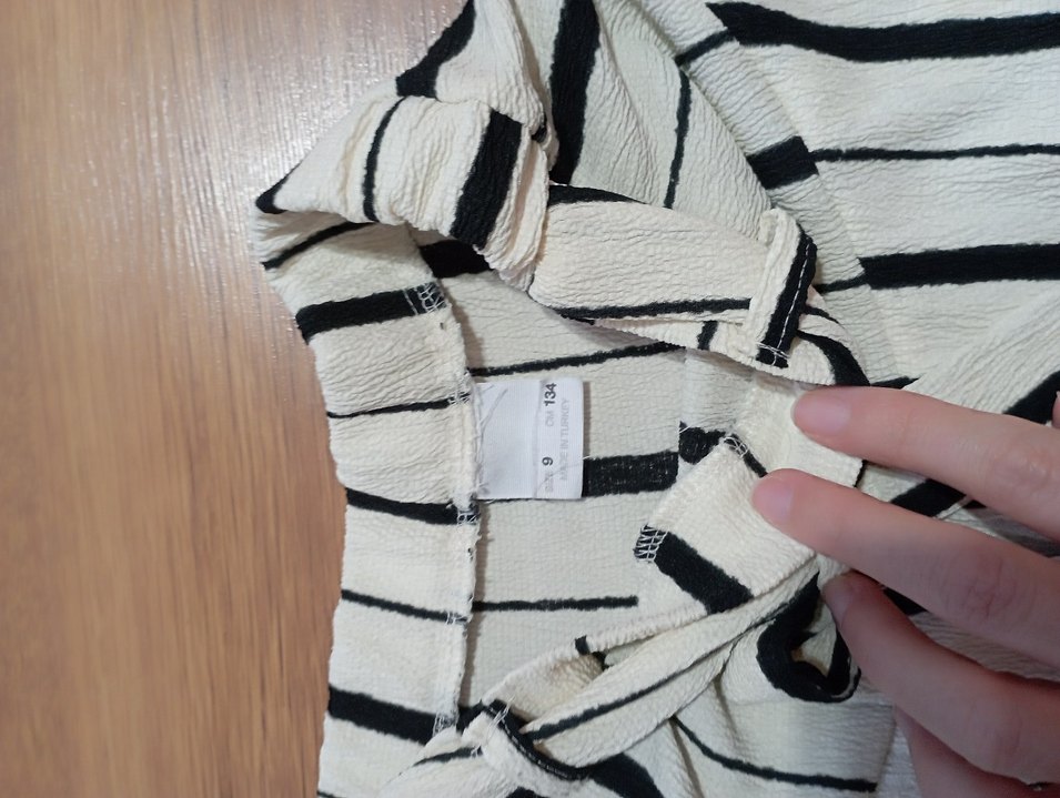 Zebra Desenli Pilili Mini Hamile Eteği - Görsel 3