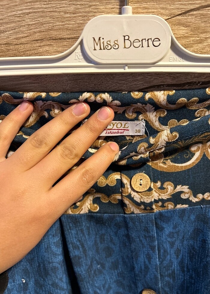 Desenli Etek - Görsel 3