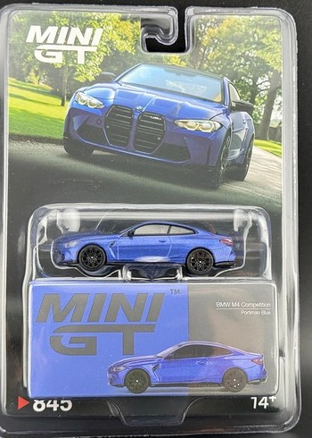 Mini GT 845 BMW M4 Competition G82 Portimao Blue