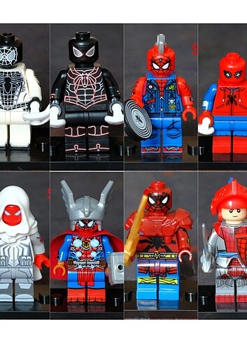 Spider-man multiverse mini figürler