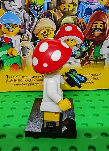  Beden Renk Lego 71045 seri 25 mushroom Sprite mini figür 