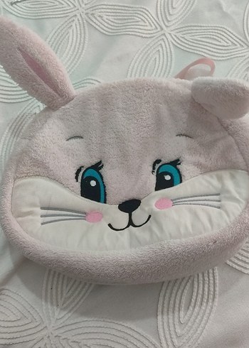 Beden Renk sırt çantası Pembe Pastel Tavşan Peluş Oyuncak