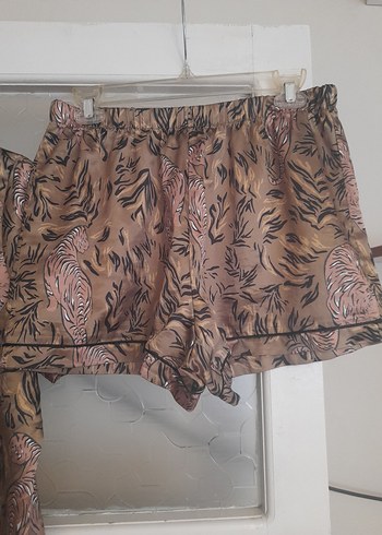 xl Beden Kısa Kollu Pijama Takımı
