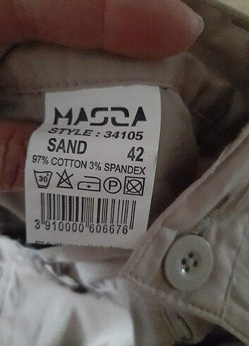 42 Beden Erkek kumas pantalon
