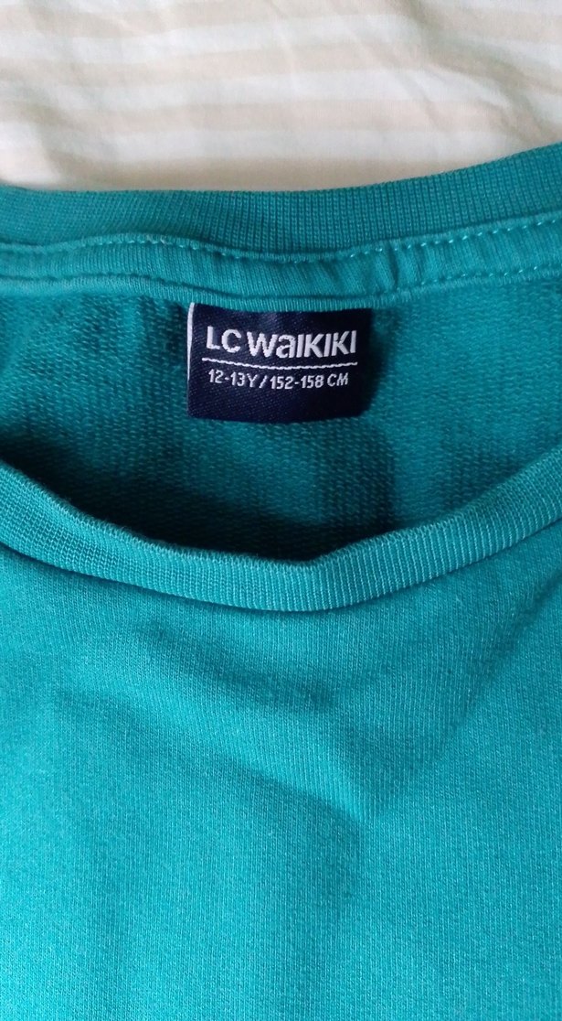 Mavi Uzun Kollu erkek çocuk Tişörtü - Görsel 2