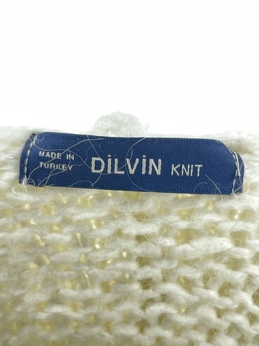 universal Beden beyaz Renk Dilvin Kazak / Triko %70 İndirimli.