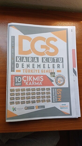 DGS KARA KUTU ÇIKMIŞ KARMA DENEME 10'LU