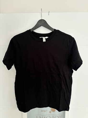 H&M Siyah Tshirt