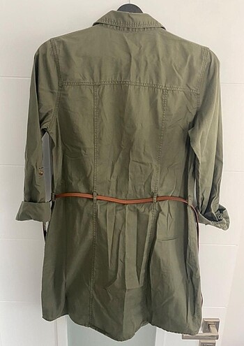LC Waikiki Lc Waikiki Haki Gömlek Elbise / Tunik