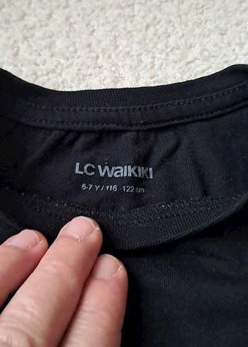 LC Waikiki Siyah Çocuk Uzun Kollu İçlik