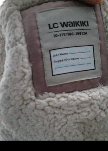 Pembe Kürklü Kız Çocuk Mont - Görsel 5