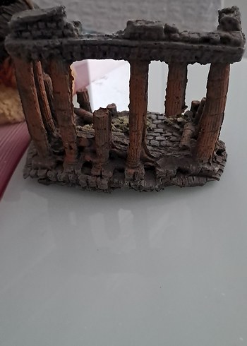 Kahverengi Antik Tapınak Figürü - Görsel 4