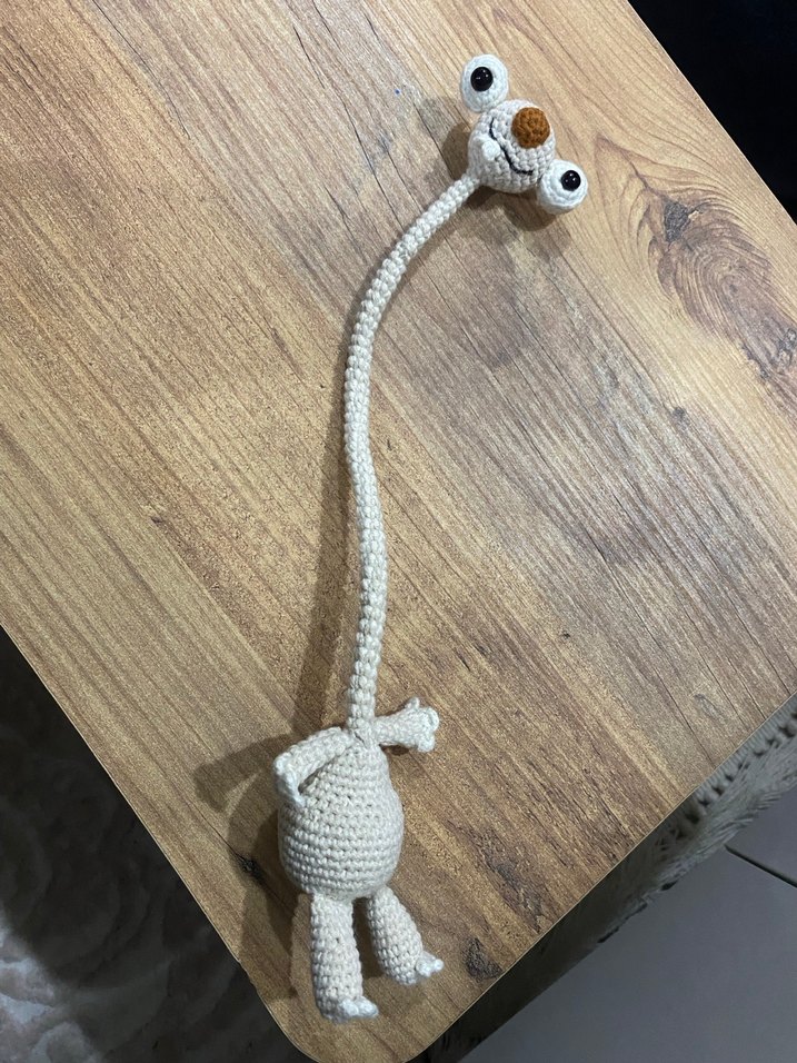 Sid amigurimi çanta ve direksiyon süsü - Görsel 2